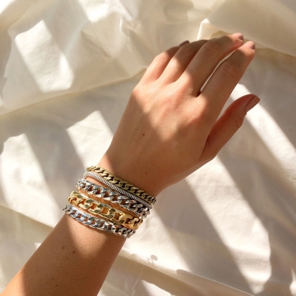🆕 SALE Jenny Bird Mixed Metals Austin Cuff - Picture 3 of 4